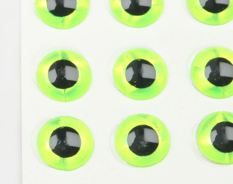 3D Holographic Adhesive Backed Eyes Are The Best Way To Bring Life To Your Freshwater And Saltwater Flies
