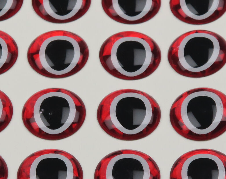 3D Holographic Adhesive Backed Eyes Are The Best Way To Bring Life To Your Freshwater And Saltwater Flies