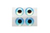 Super Pearl Hareline Eyes 3D Big Fish Eyes for tying big flies