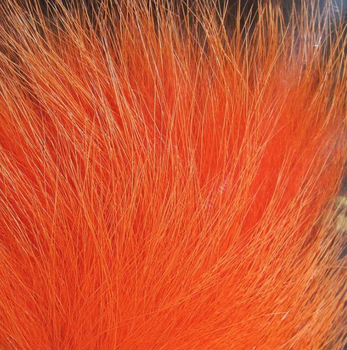 Hareline Arctic Fox Hair Fly Tying Material Is Great For Tying Streamer Wings And Collars for Salmon Flies, Steelhead Flies And