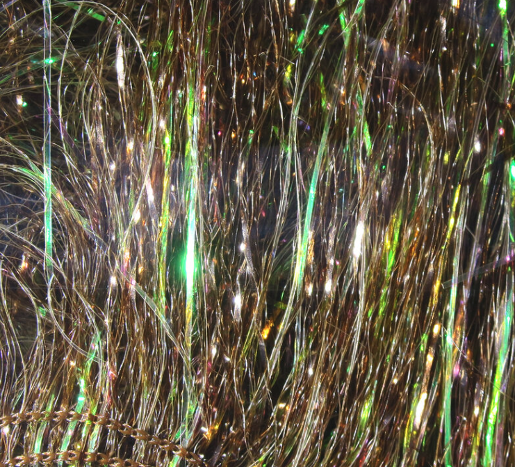 Hareline Baitfish Emulator Flash Fly Tying Material Is The Perfect Fly Tying Material When Tying Bass, Pike and Muskie Flies