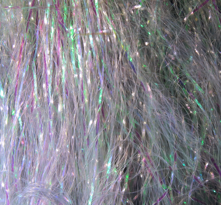 Hareline Baitfish Emulator Flash Fly Tying Material Is The Perfect Fly Tying Material When Tying Bass, Pike and Muskie Flies