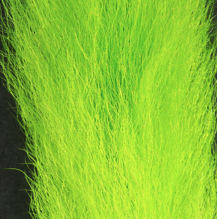 Vibrant dyed calf tail for eye-catching fly patterns
