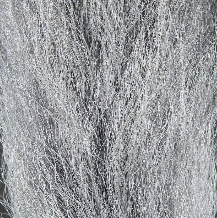 Sustainably harvested calf tail for eco-friendly flies