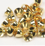 Harelines Alaska Brass Fly Tying Cone Heads Are Perfect When Tying Flies For Salmon, Trout and Bass