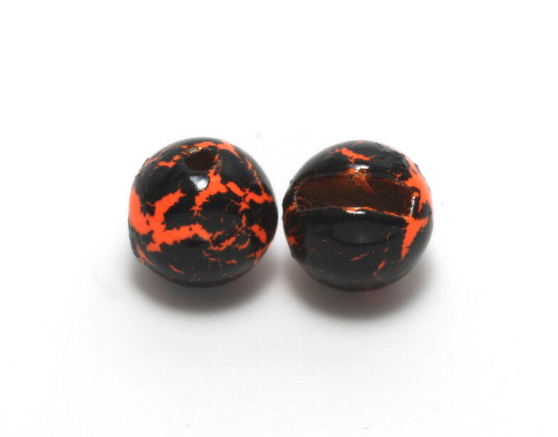 Hareline Crackle Tungsten Beads Fly Tying  Material Are A Great Way To Add Color And Weight To Nymphs And Streamers