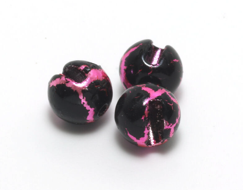 Hareline Crackle Tungsten Beads Fly Tying  Material Are A Great Way To Add Color And Weight To Nymphs And Streamers