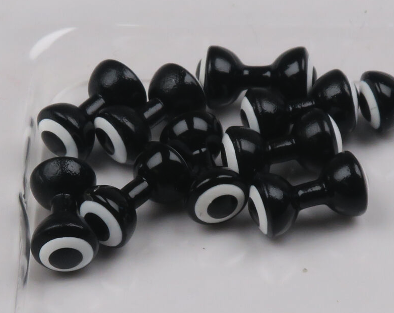 Hareline Double Pupil Lead Eyes Fly Tying Material Are A Great Way To Add Weight And Eyes To Your Flies