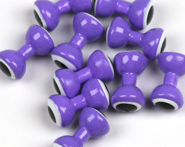 Hareline Double Pupil Lead Eyes Fly Tying Material Are A Great Way To Add Weight And Eyes To Your Flies