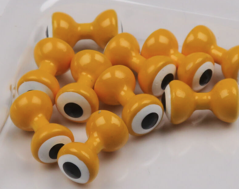 Hareline Double Pupil Lead Eyes Fly Tying Material Are A Great Way To Add Weight And Eyes To Your Flies
