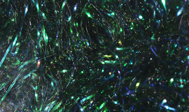 Chocklett's Filler Flash Is Perfect For Palmering Streamer Bodies For Bass Flies, Pike Flies And Muskie Flies