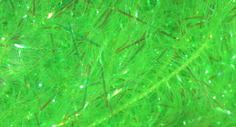 Chocklett's Filler Flash Is Perfect For Palmering Streamer Bodies For Bass Flies, Pike Flies And Muskie Flies