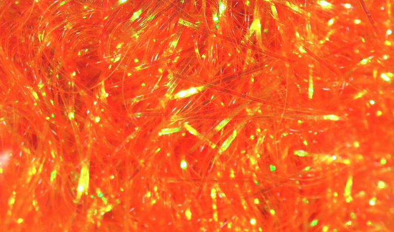 Chocklett's Filler Flash Is Perfect For Palmering Streamer Bodies For Bass Flies, Pike Flies And Muskie Flies