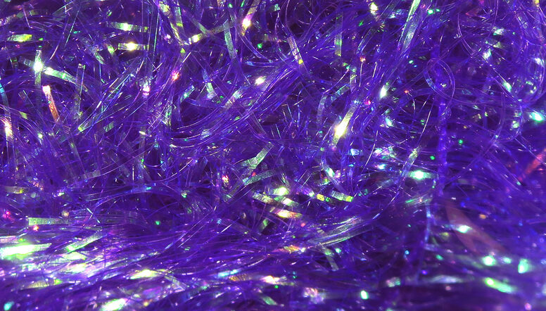 Chocklett's Filler Flash Is Perfect For Palmering Streamer Bodies For Bass Flies, Pike Flies And Muskie Flies