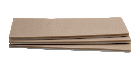 Durable white and tan stacked foam for high-floating terrestrial patterns