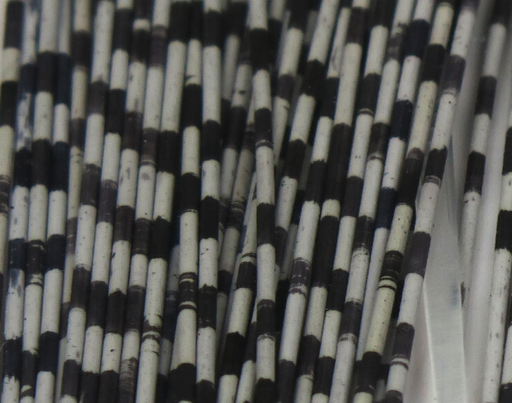 Grizzly Barred Round Rubber Barred Legs Medium Are A Go To Fly Tying Material For Adding  A Lateral Line To Flies For Predators