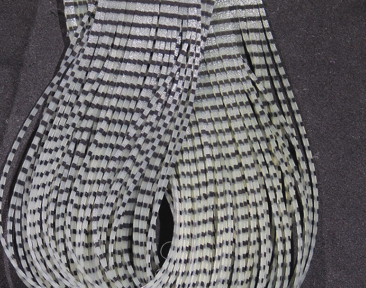 Hareline Grizzly Flutter Legs Are Perfect For Adding Color And Action To Your Bass Flies And Terrestrial Flies