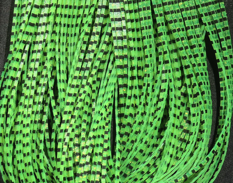 Hareline Grizzly Flutter Legs Are Perfect For Adding Color And Action To Your Bass Flies And Terrestrial Flies