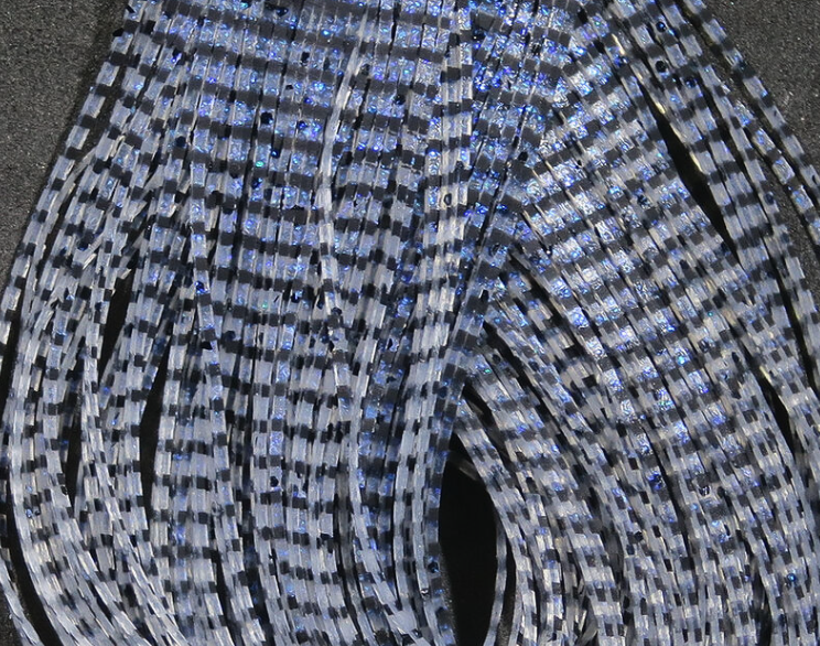 Hareline Grizzly Flutter Legs Are Perfect For Adding Color And Action To Your Bass Flies And Terrestrial Flies