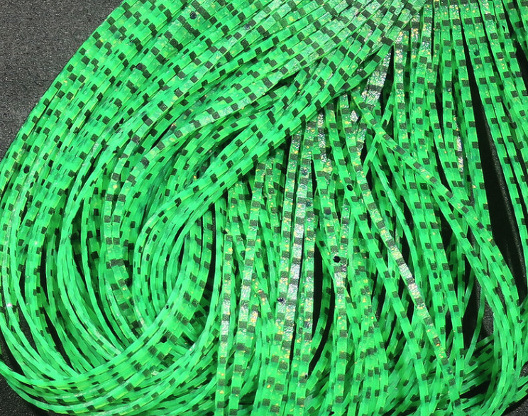 Hareline Grizzly Flutter Legs Are Perfect For Adding Color And Action To Your Bass Flies And Terrestrial Flies