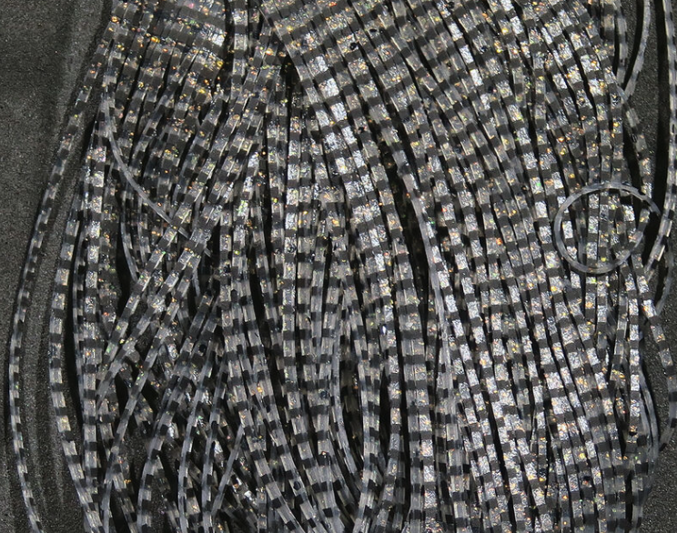 Hareline Grizzly Flutter Legs Are Perfect For Adding Color And Action To Your Bass Flies And Terrestrial Flies