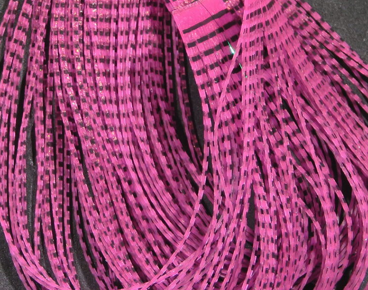 Hareline Grizzly Flutter Legs Are Perfect For Adding Color And Action To Your Bass Flies And Terrestrial Flies