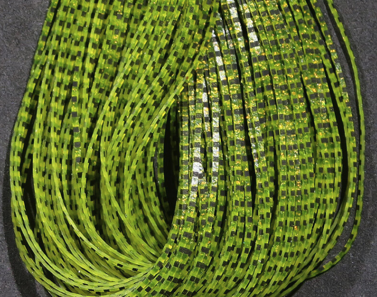 Hareline Grizzly Flutter Legs Are Perfect For Adding Color And Action To Your Bass Flies And Terrestrial Flies