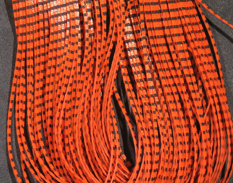 Hareline Grizzly Flutter Legs Are Perfect For Adding Color And Action To Your Bass Flies And Terrestrial Flies