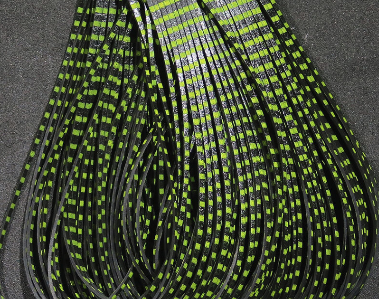 Hareline Grizzly Flutter Legs Are Perfect For Adding Color And Action To Your Bass Flies And Terrestrial Flies