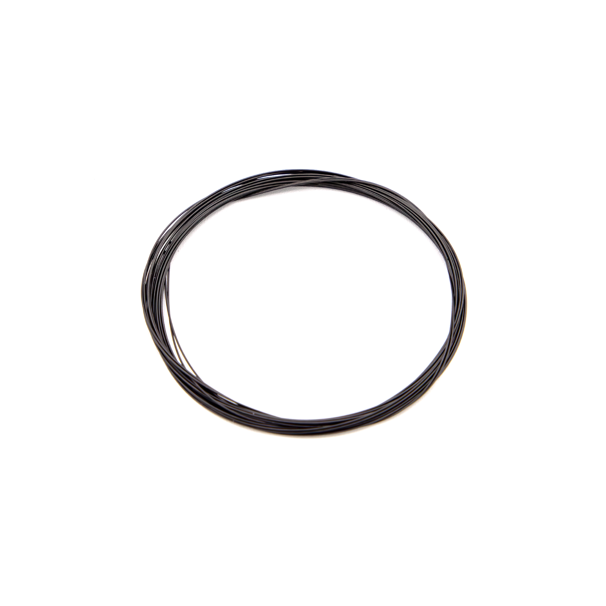 Black Hareline's Trailer Hook Wire for articulated streamers, Intruder flies, steelhead and salmon fly tying