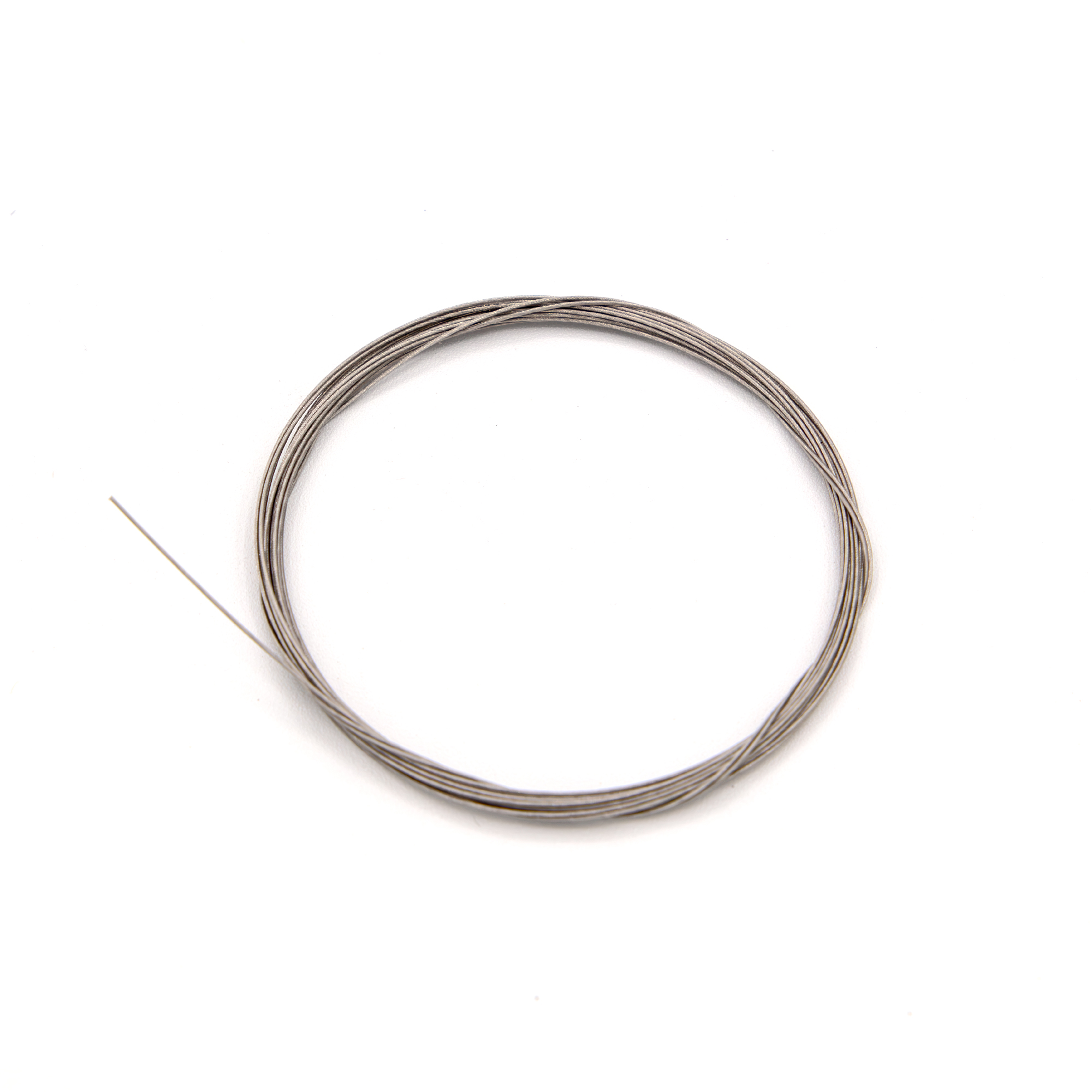 Silver Hareline's Trailer Hook Wire for articulated streamers, stinger hooks, trout, salmon and steelhead flies