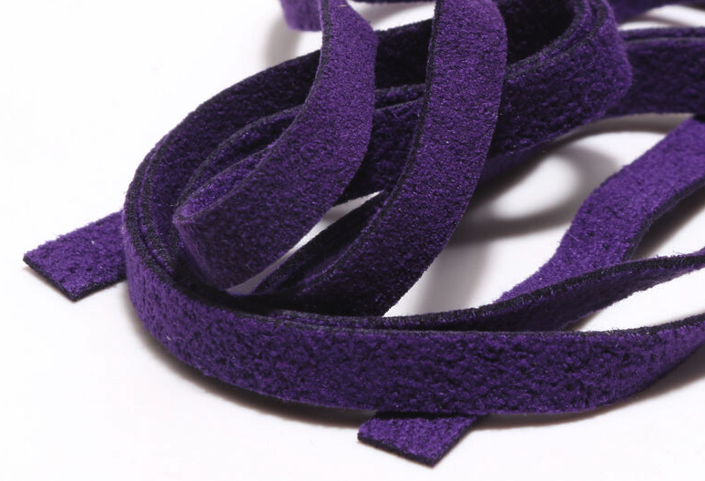 Leech Leather fly tying material real fake leather strips for sale.