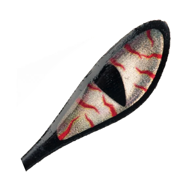 Pro Sportfisher Attitude Eyes in silver color