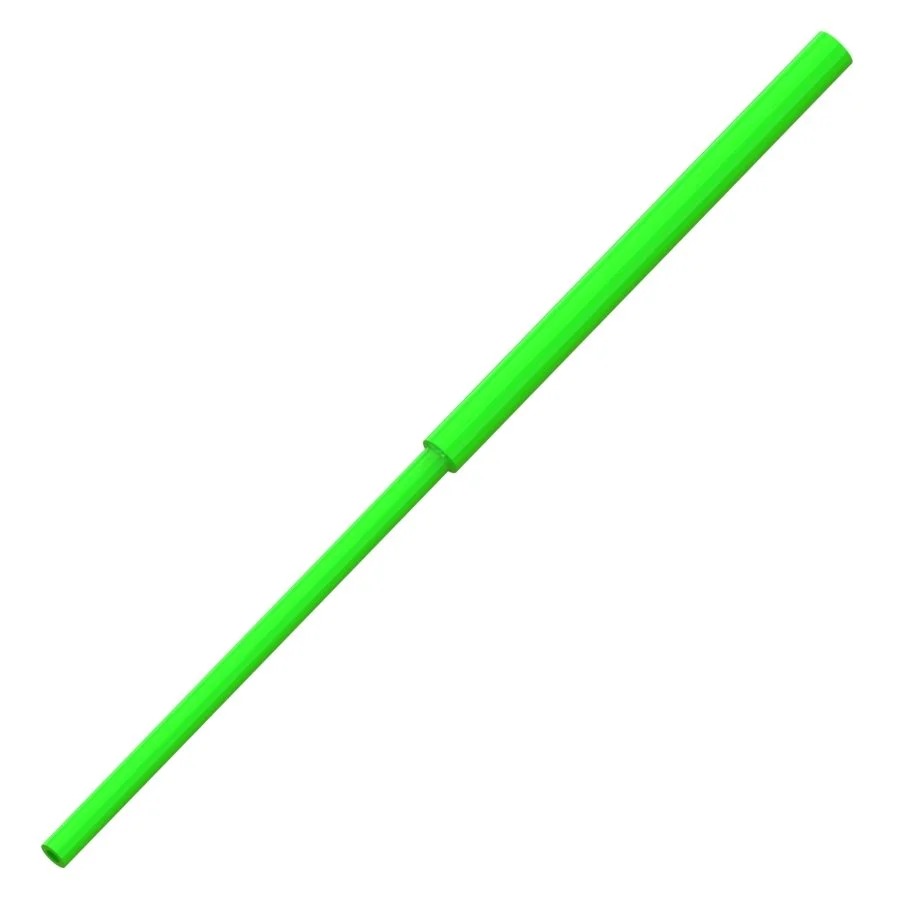 PRO Flexi Tube fluorescent green fly tying material for high visibility patterns