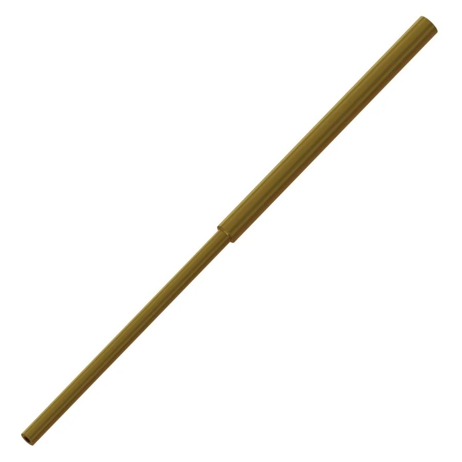 PRO Sportfisher Flexi Tube metallic gold fly tying tube for tube flies