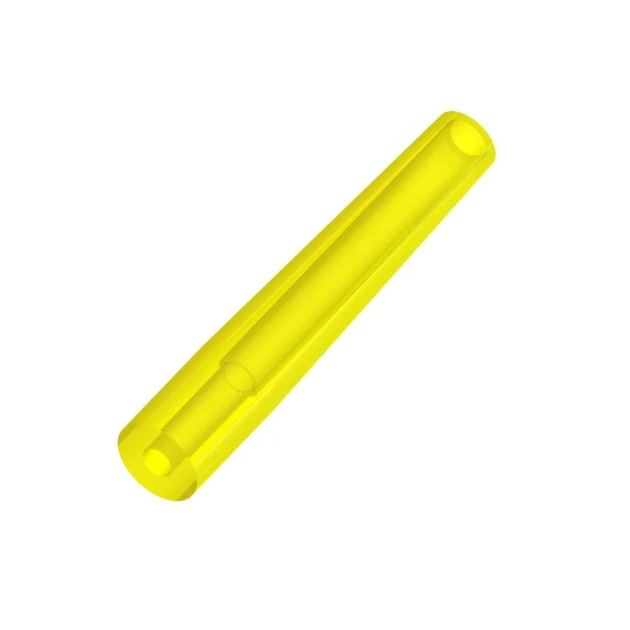 Yellow tube fly hook guide for salmon Intruder and spey fly tying