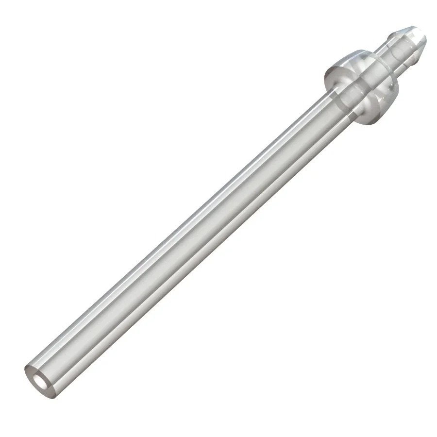 PRO Micro Tube clear 31mm fly tying tube for compact salmon flies and trout spey patterns