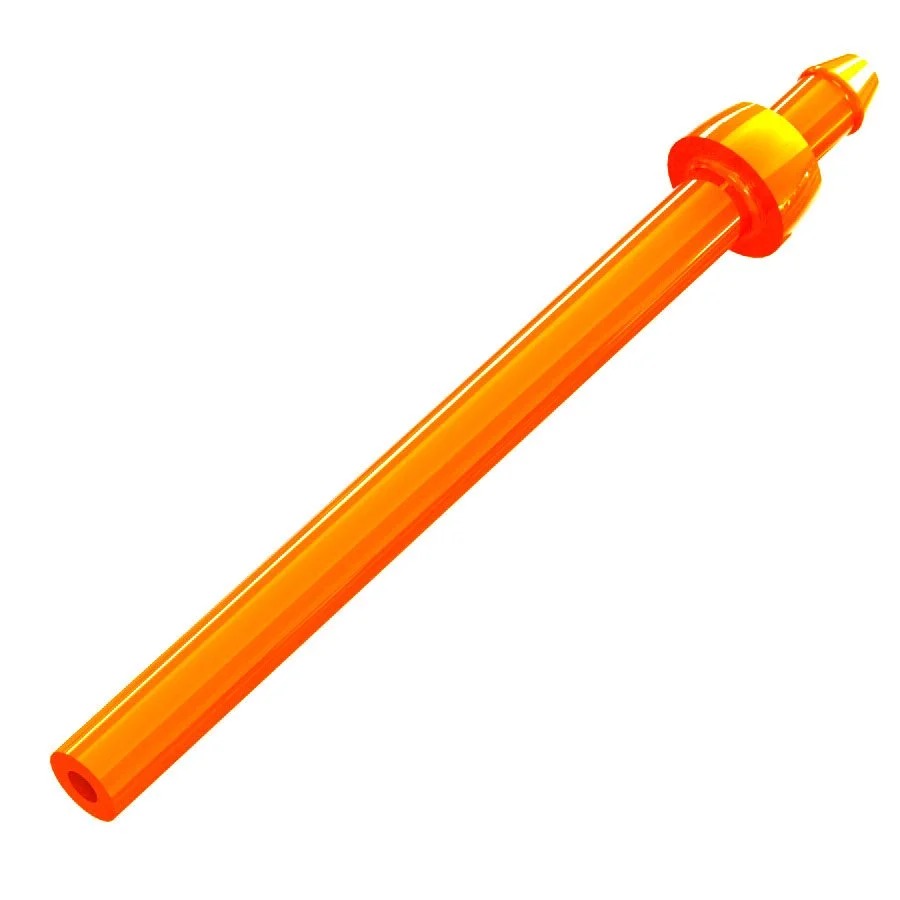 PRO Sportfisher Micro Tubes orange tube fly tying material for bright salmon and steelhead flies