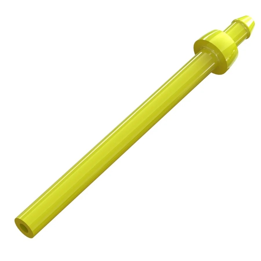 Yellow PRO Sportfisher Micro Tube for tying Scandinavian-style salmon and steelhead flies