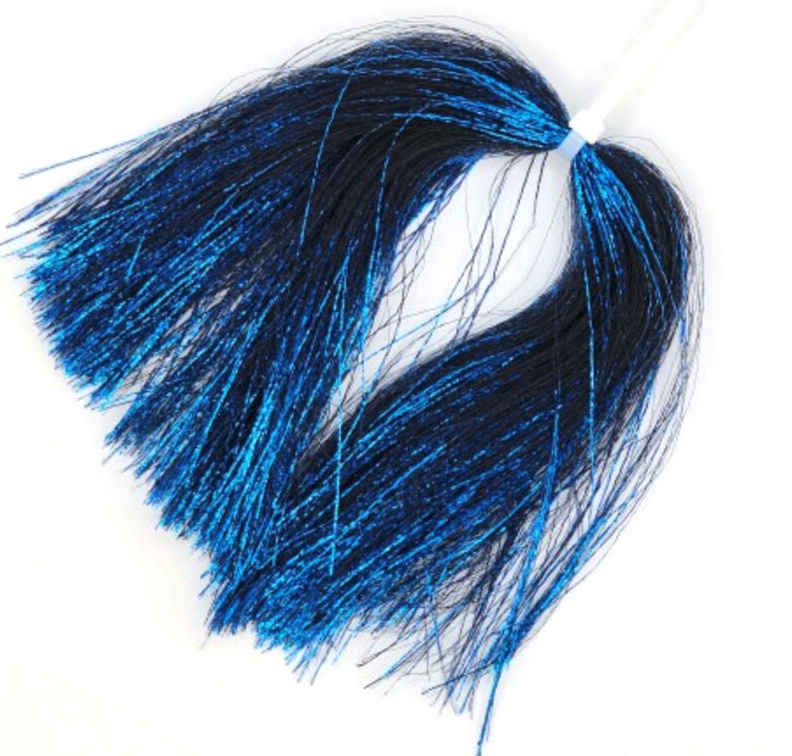 Shimmerbou Fly Tying Material in electric blue for sale online.