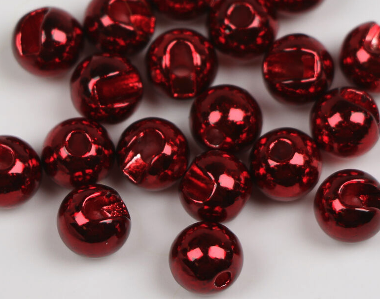 Hareline Slotted Tungsten Beads Fly Tying Material Is The Perfect Way To Add Weight And Color To Streamers And Nymphs For Bass F