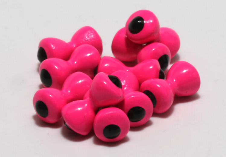 Barbell eyes for fly tying.