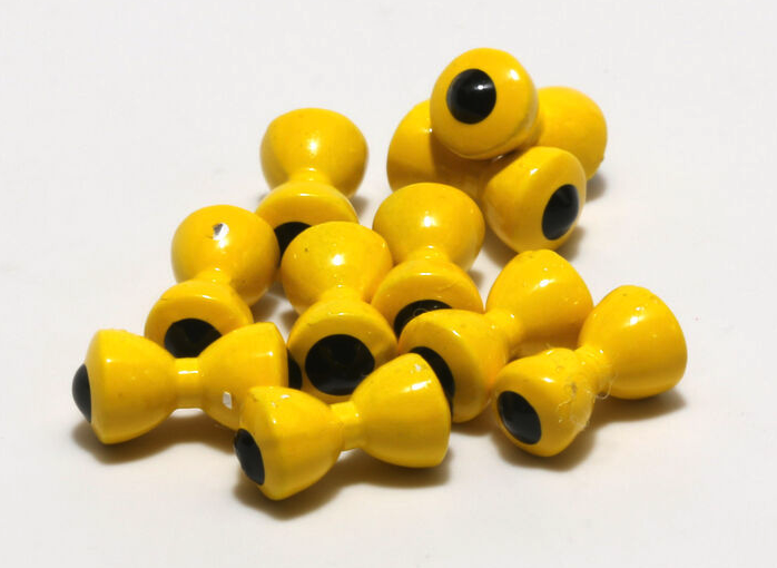 Fly tying eyes to make flies sink.