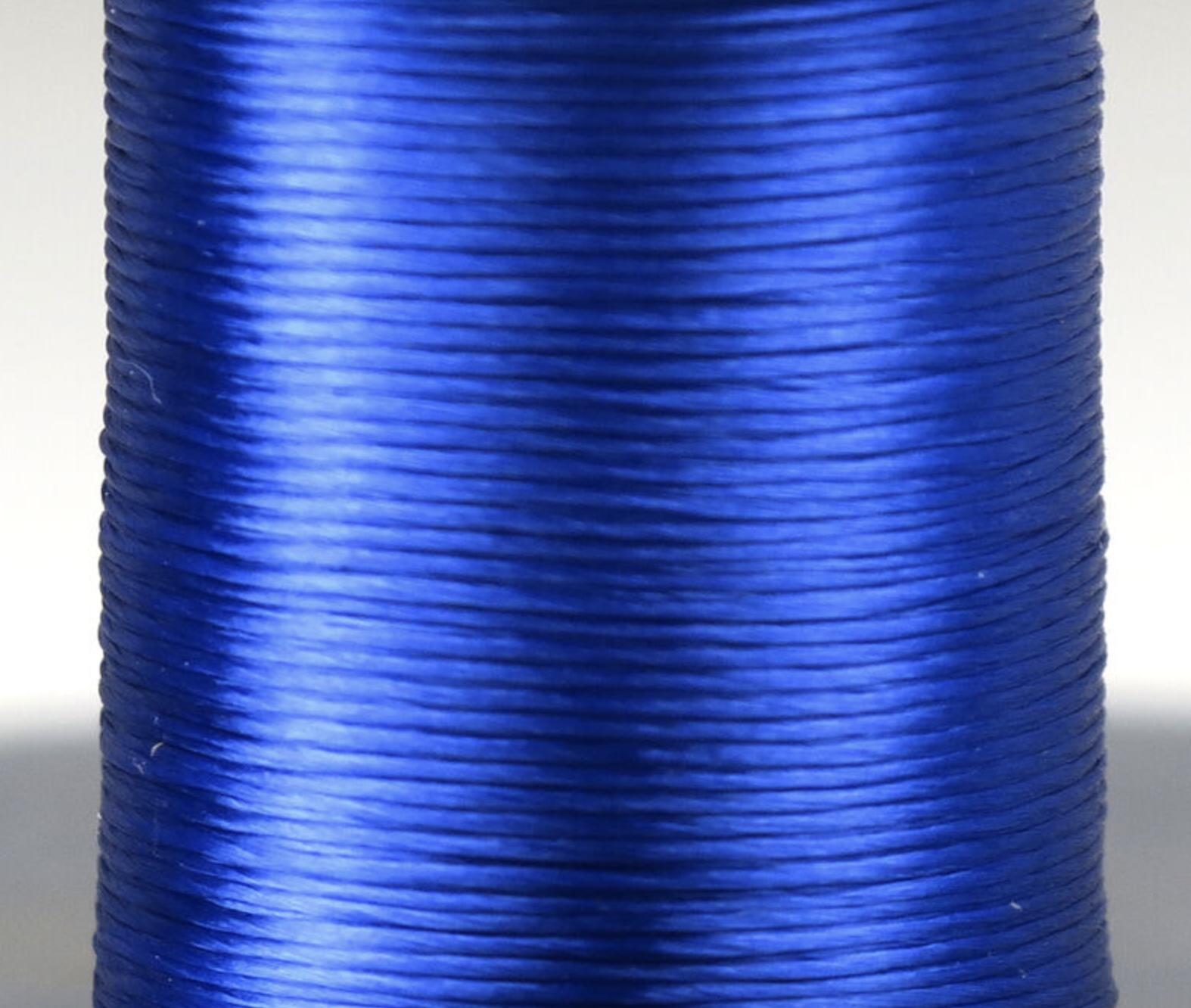 Durable blue Uni-Floss for creating versatile streamer patterns for fly fishing