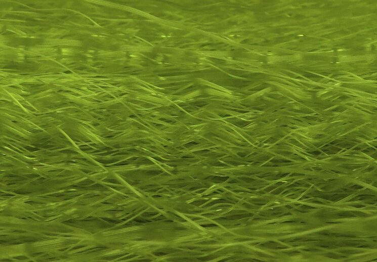 Unique Hair crinkly nylon fibers, perfect for both saltwater and freshwater flies