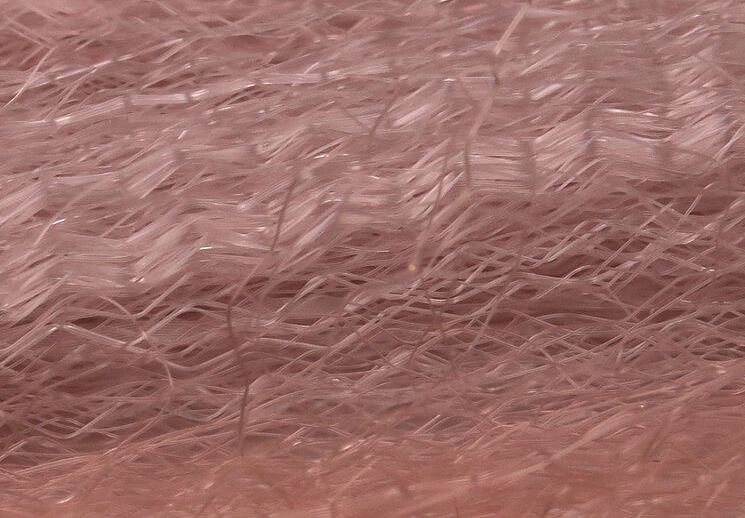 Unique Hair fibers for fly tying, emphasizing their slim and flexible nature