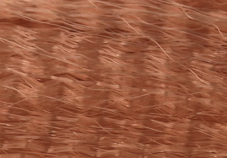 Unique Hair material in use, illustrating how it enhances fly fishing experiences