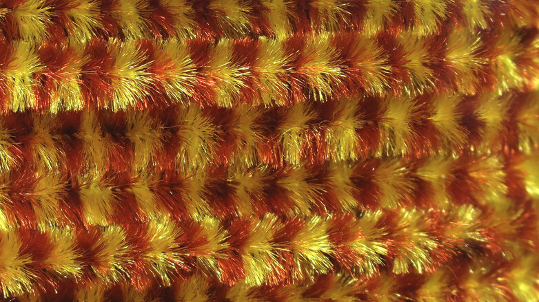 Hareline Variegated Chenille Fly Tying Material Is The Perfect Way To Add A Mottled Look To Fly Bodies When Fly Tying Trout Flie