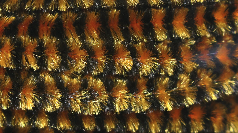 Hareline Variegated Chenille Fly Tying Material Is The Perfect Way To Add A Mottled Look To Fly Bodies When Fly Tying Trout Flie