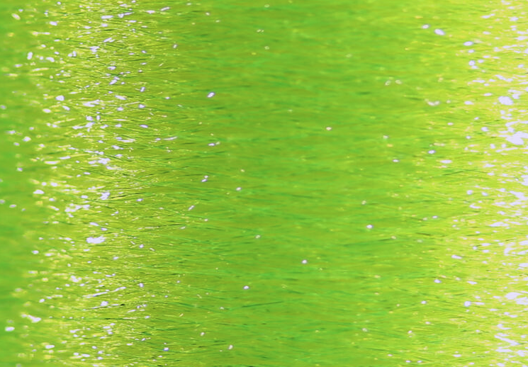 Brightly colored Veevus Body Quill in fluorescent yellow, enhancing the appeal of your custom fly patterns